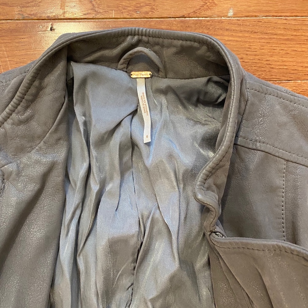 Free People Grey Jacket - Picture 3 of 6